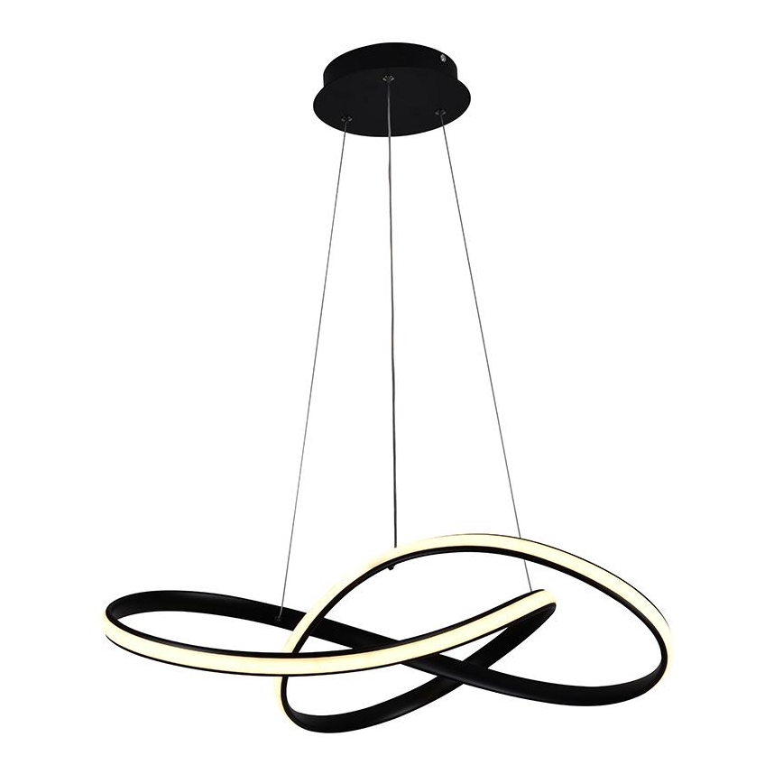 Dimmbare LED-Hängeleuchte an Schnur LED/70W/230V 3000-6500K + Fernbedienung