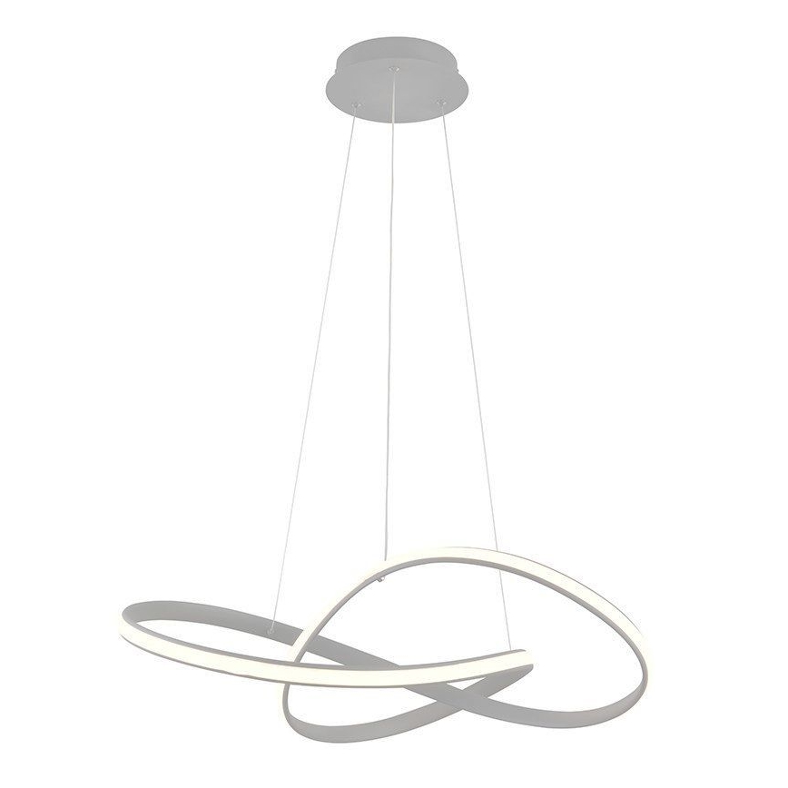Dimmbare LED-Hängeleuchte an Schnur LED/70W/230V 3000-6500K + Fernbedienung