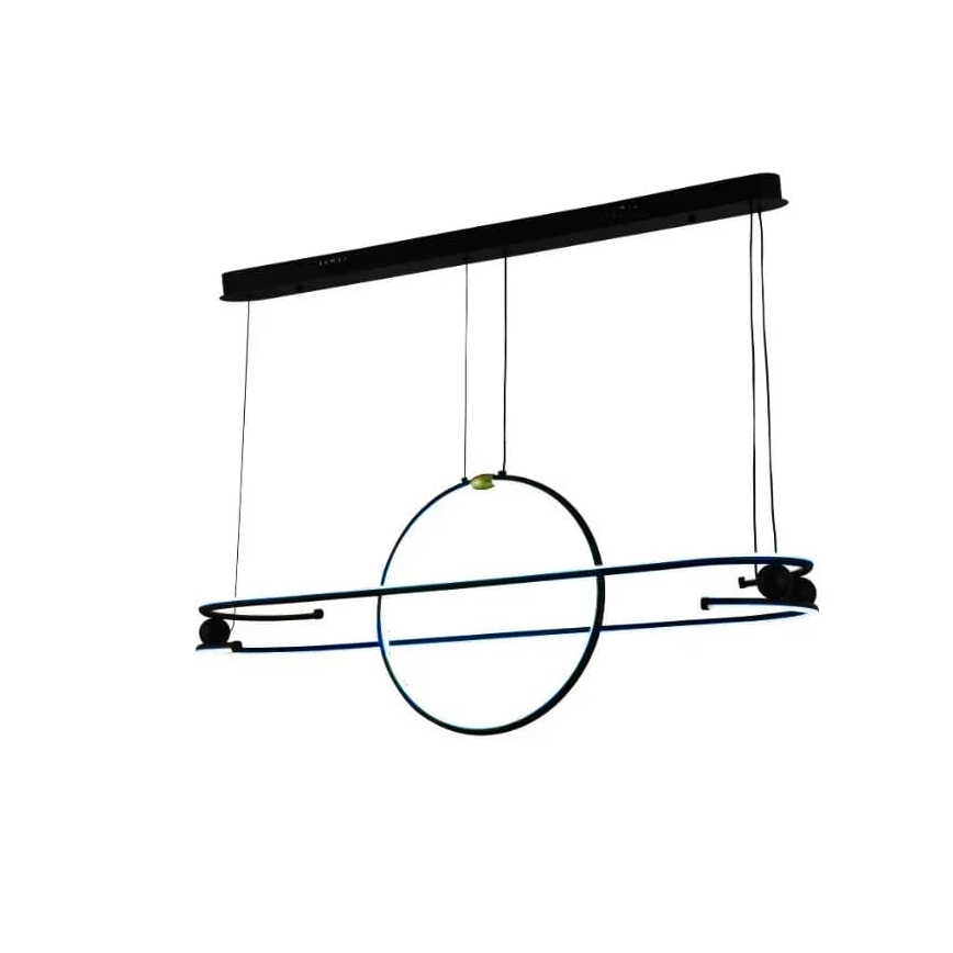 Dimmbare LED-Hängeleuchte an Schnur LED/95W/230V 3000-6500K + Fernbedienung