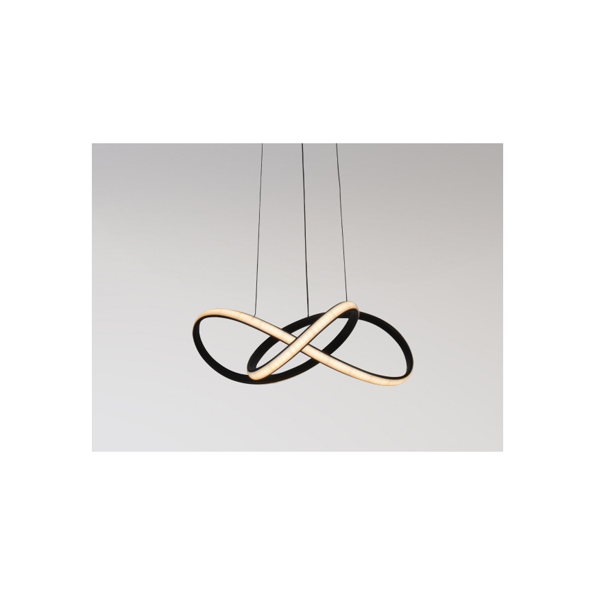 LED-dimmbare Pendelleuchte an Kabel LED/65W/230V 3000-6500K Ø 49 cm + Fernbedienung