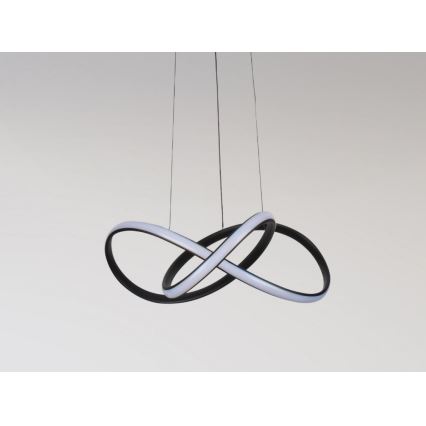 LED-dimmbare Pendelleuchte an Kabel LED/65W/230V 3000-6500K Ø 49 cm + Fernbedienung