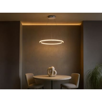 Dimmbare LED-Pendelleuchte an Kabel LED/90W/230V 3000-6500K pr. 60 cm + Fernbedienung