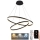 Dimmbare LED-Hängeleuchte LED/100W/230V 3000-6500K d 80 cm + Fernbedienung