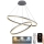 Dimmbare LED-Hängeleuchte LED/100W/230V 3000-6500K d 80 cm + Fernbedienung
