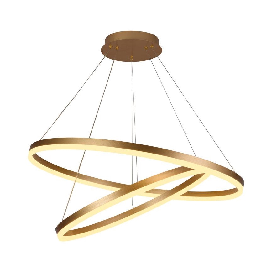 Dimmbare LED-Hängeleuchte LED/100W/230V 3000-6500K d 80 cm + Fernbedienung