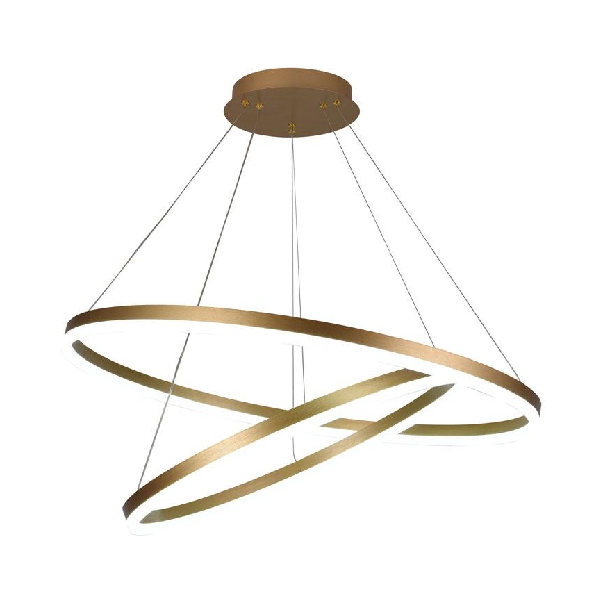 Dimmbare LED-Hängeleuchte LED/100W/230V 3000-6500K d 80 cm + Fernbedienung