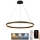 Dimmbare LED-Hängeleuchte LED/110W/230V 3000-6500K d 80 cm + Fernbedienung
