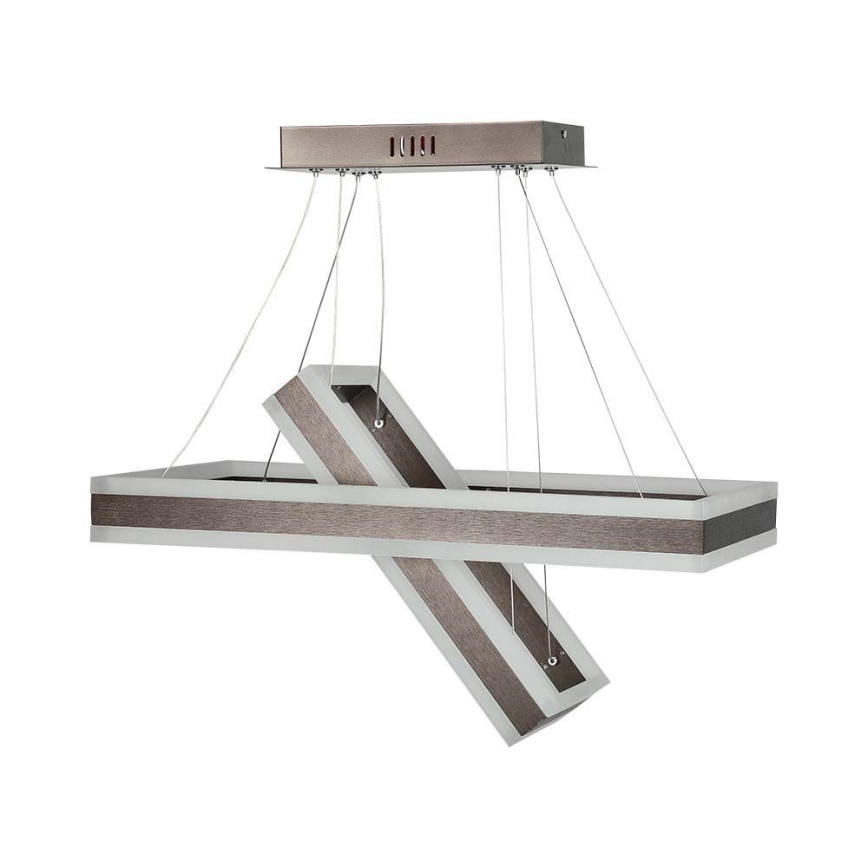 Dimmbare LED-Hängeleuchte LED/113W/230V 3000K braun