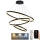 Dimmbare LED-Hängeleuchte LED/125W/230V 3000-6500K d 80 cm + Fernbedienung