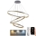 Dimmbare LED-Hängeleuchte LED/125W/230V 3000-6500K d 80 cm + Fernbedienung