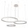 Dimmbare LED-Hängeleuchte LED/125W/230V 3000-6500K d 80 cm + Fernbedienung