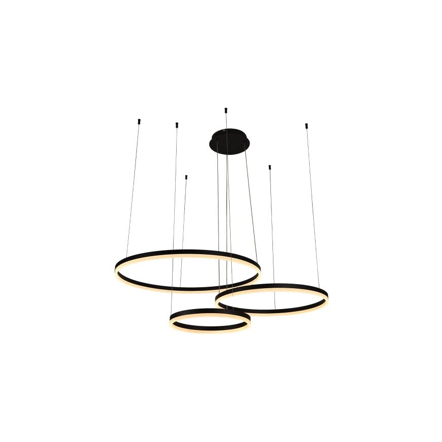 Dimmbare LED-Hängeleuchte LED/125W/230V 3000-6500K d 80 cm + Fernbedienung