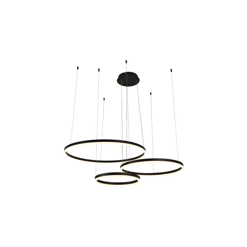 Dimmbare LED-Hängeleuchte LED/125W/230V 3000-6500K d 80 cm + Fernbedienung
