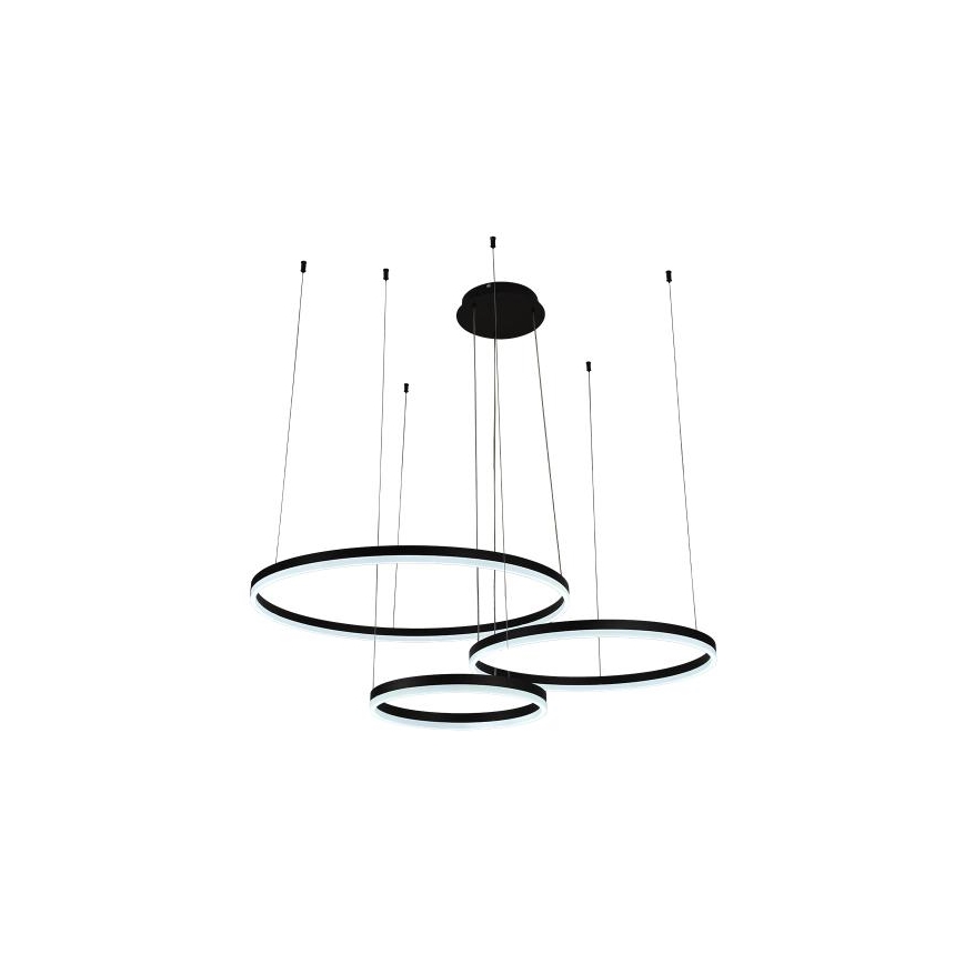 Dimmbare LED-Hängeleuchte LED/125W/230V 3000-6500K d 80 cm + Fernbedienung