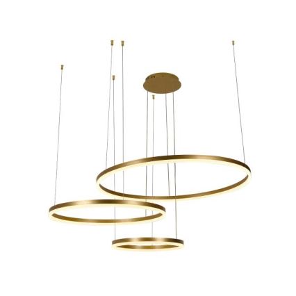 Dimmbare LED-Hängeleuchte LED/125W/230V 3000-6500K d 80 cm + Fernbedienung