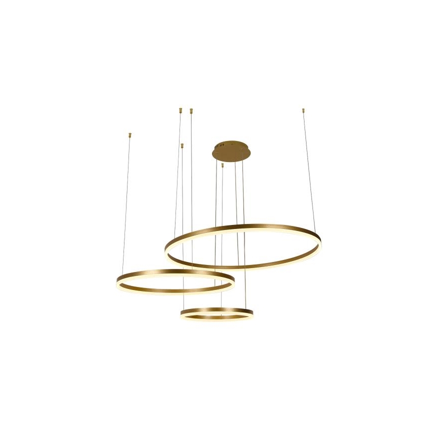 Dimmbare LED-Hängeleuchte LED/125W/230V 3000-6500K d 80 cm + Fernbedienung