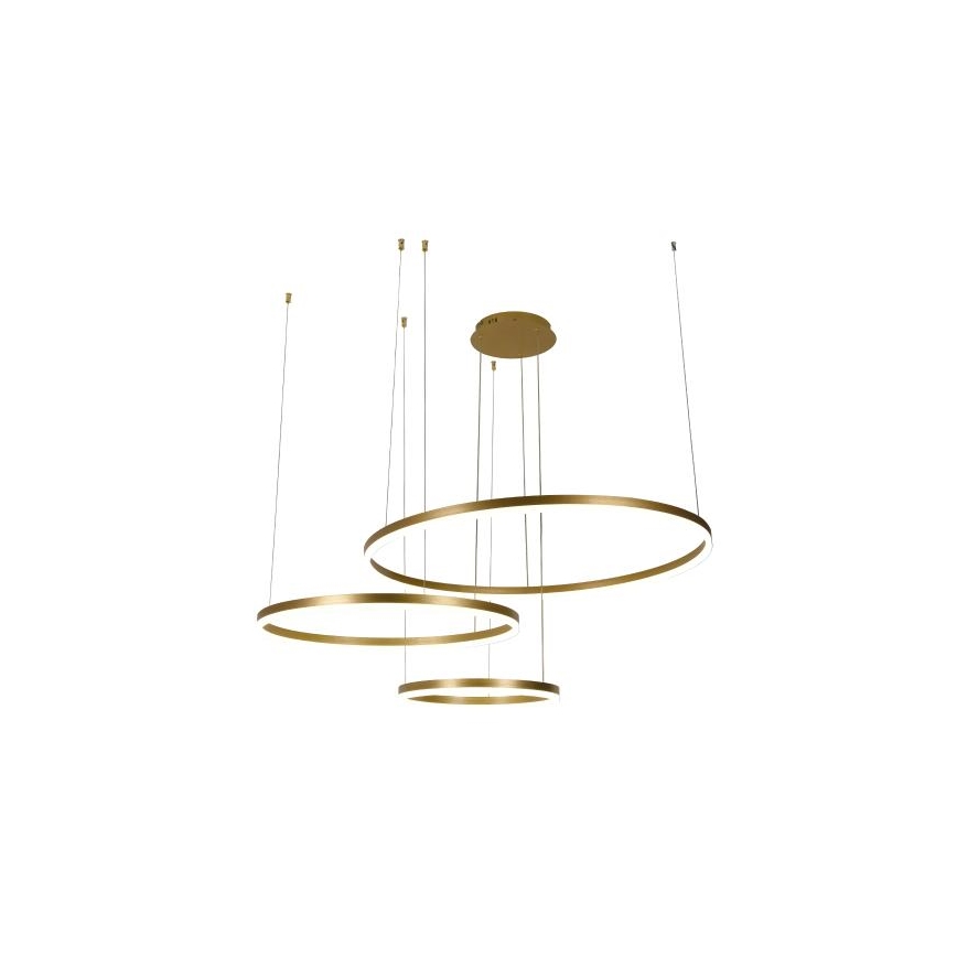 Dimmbare LED-Hängeleuchte LED/125W/230V 3000-6500K d 80 cm + Fernbedienung