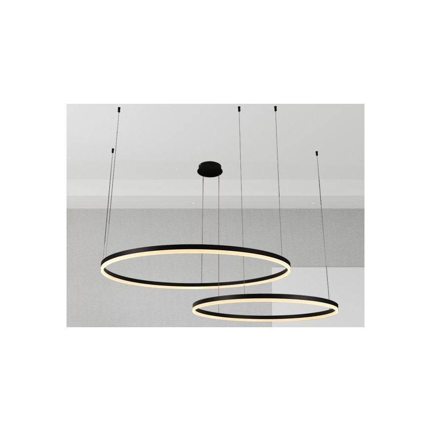 Dimmbare LED-Hängeleuchte LED/128W/230V 3000-6500K + Fernbedienung