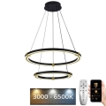 Dimmbare LED-Hängeleuchte LED/130W/230V 3000-6500K d 60 cm + Fernbedienung