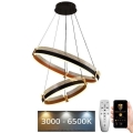 Dimmbare LED-Hängeleuchte LED/140W/230V 3000-6500K d 60 cm + Fernbedienung