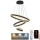 Dimmbare LED-Hängeleuchte LED/165W/230V 3000-6500K d 60 cm + Fernbedienung