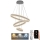 Dimmbare LED-Hängeleuchte LED/165W/230V 3000-6500K d 60 cm + Fernbedienung
