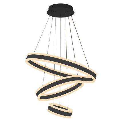 Dimmbare LED-Hängeleuchte LED/165W/230V 3000-6500K d 60 cm + Fernbedienung