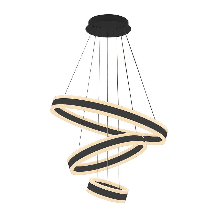 Dimmbare LED-Hängeleuchte LED/165W/230V 3000-6500K d 60 cm + Fernbedienung