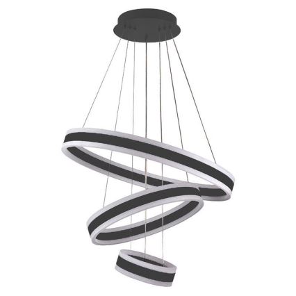 Dimmbare LED-Hängeleuchte LED/165W/230V 3000-6500K d 60 cm + Fernbedienung