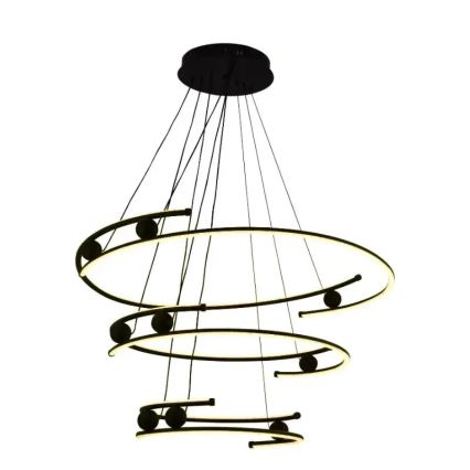Dimmbare LED-Hängeleuchte LED/170W/230V 3000-6500K d 80 cm + Fernbedienung