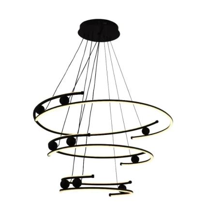 Dimmbare LED-Hängeleuchte LED/170W/230V 3000-6500K d 80 cm + Fernbedienung