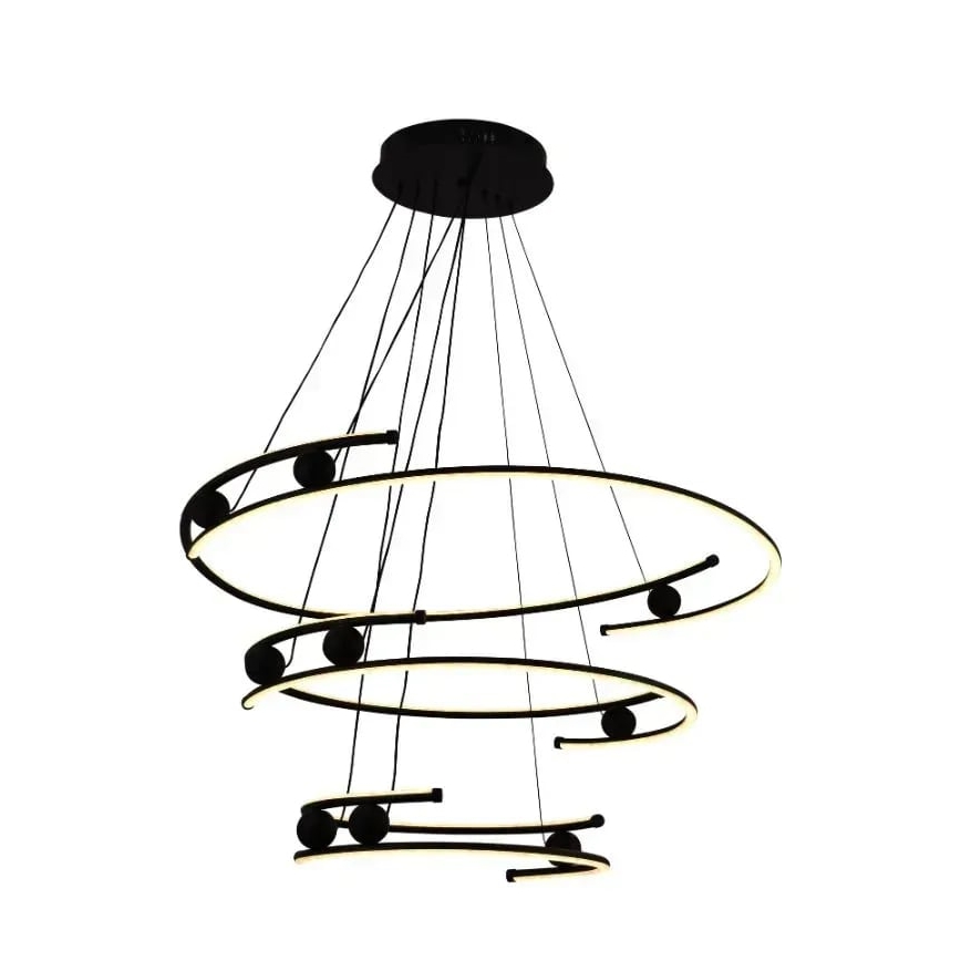 Dimmbare LED-Hängeleuchte LED/170W/230V 3000-6500K d 80 cm + Fernbedienung
