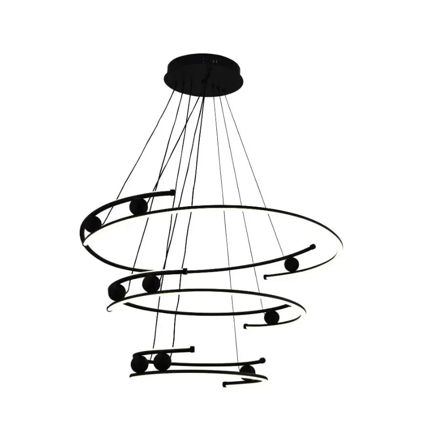 Dimmbare LED-Hängeleuchte LED/170W/230V 3000-6500K d 80 cm + Fernbedienung