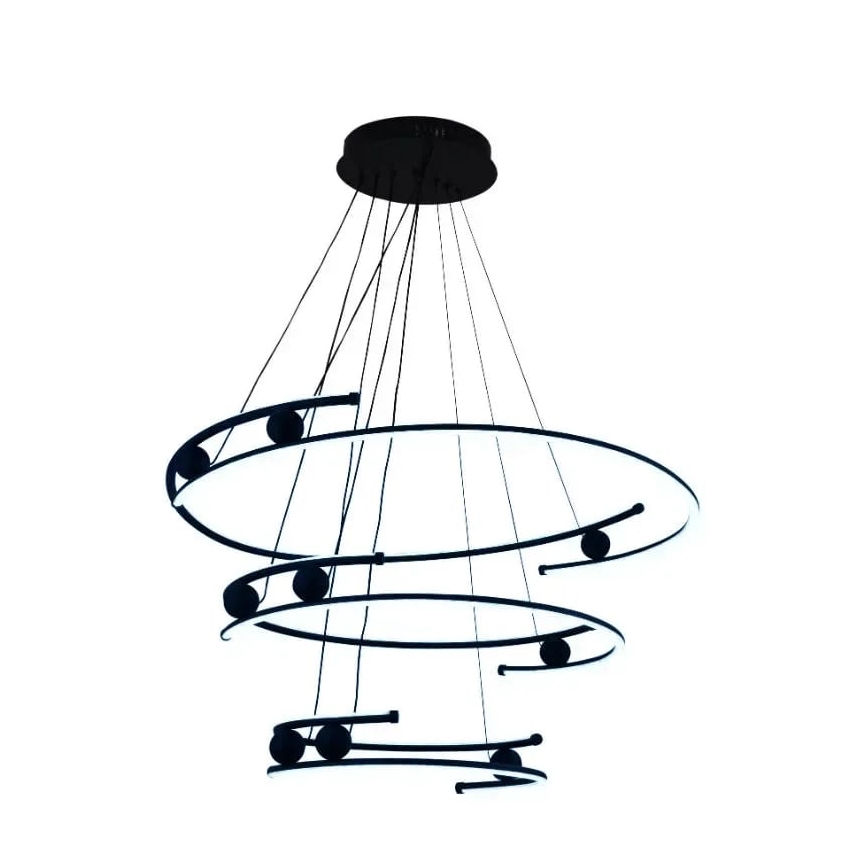 Dimmbare LED-Hängeleuchte LED/170W/230V 3000-6500K d 80 cm + Fernbedienung
