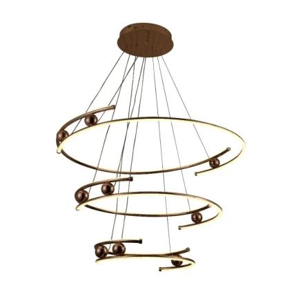 Dimmbare LED-Hängeleuchte LED/170W/230V 3000-6500K d 80 cm + Fernbedienung