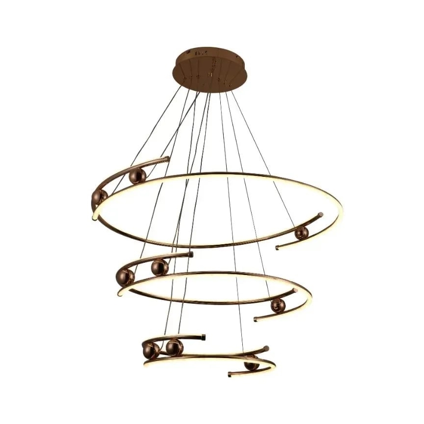 Dimmbare LED-Hängeleuchte LED/170W/230V 3000-6500K d 80 cm + Fernbedienung