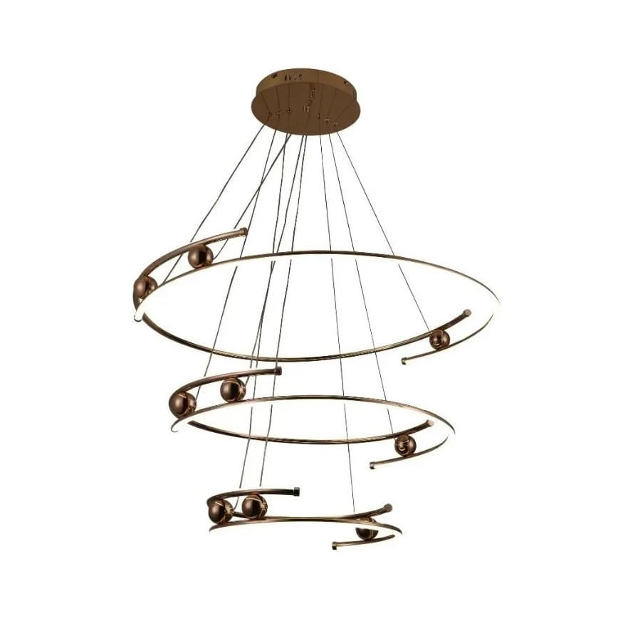 Dimmbare LED-Hängeleuchte LED/170W/230V 3000-6500K d 80 cm + Fernbedienung