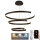 Dimmbare LED-Hängeleuchte LED/220W/230V 3000-6500K d 80 cm + Fernbedienung