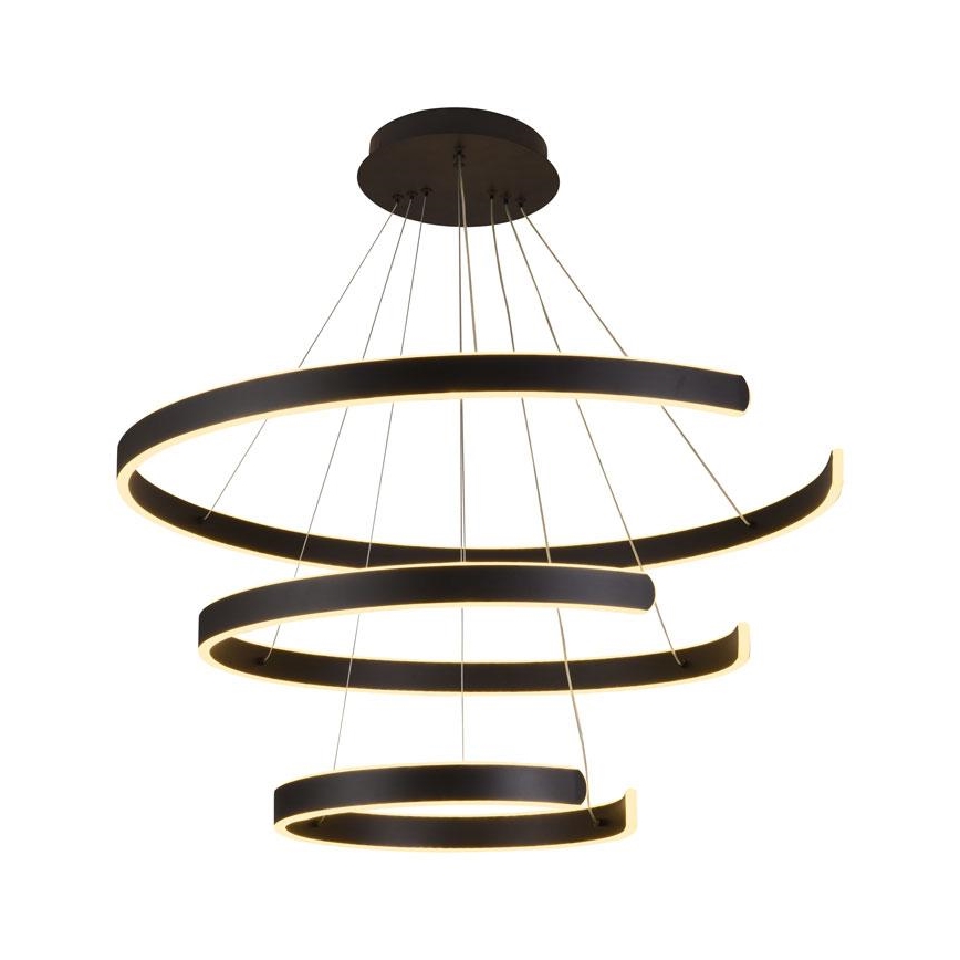 Dimmbare LED-Hängeleuchte LED/220W/230V 3000-6500K d 80 cm + Fernbedienung