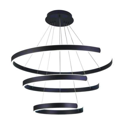 Dimmbare LED-Hängeleuchte LED/220W/230V 3000-6500K d 80 cm + Fernbedienung