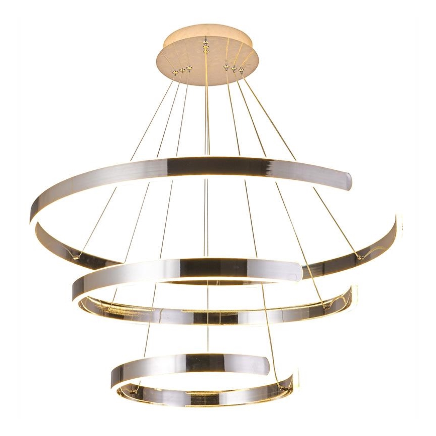 Dimmbare LED-Hängeleuchte LED/220W/230V 3000-6500K d 80 cm + Fernbedienung