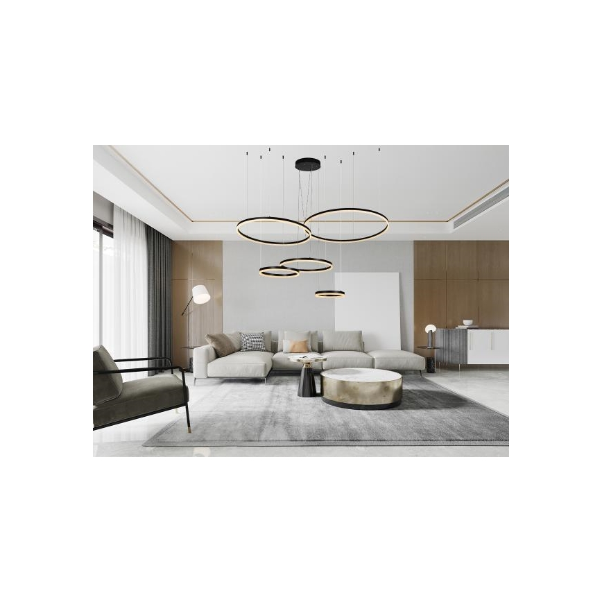 Dimmbare LED-Hängeleuchte LED/220W/230V 3000-6500K d 100 cm + Fernbedienung