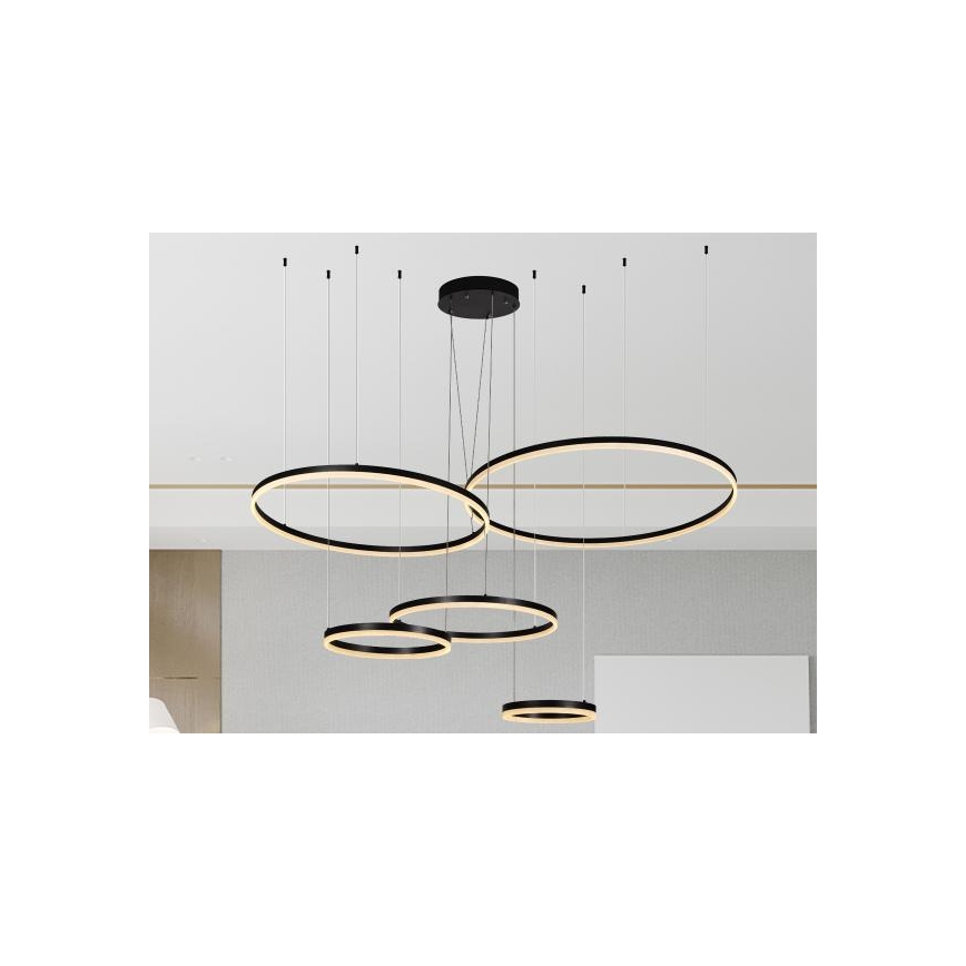 Dimmbare LED-Hängeleuchte LED/220W/230V 3000-6500K d 100 cm + Fernbedienung