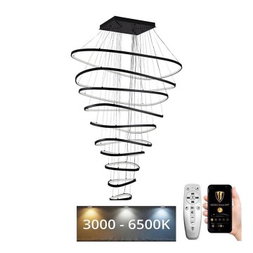 Dimmbare LED-Hängeleuchte LED/370W/230V 3000-6500K + Fernbedienung