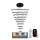 Dimmbare LED-Hängeleuchte LED/385W/230V 3000-6500K + Fernbedienung