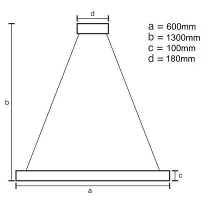 Dimmbarer LED-Kristallkronleuchter an einer Aufhängung LED/40W/230V 3000-6500K glänzendes Chrom + Fernbedienung