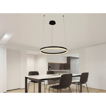 Dimmbare LED-Hängeleuchte LED/42W/230V 3000-6500K + Fernbedienung