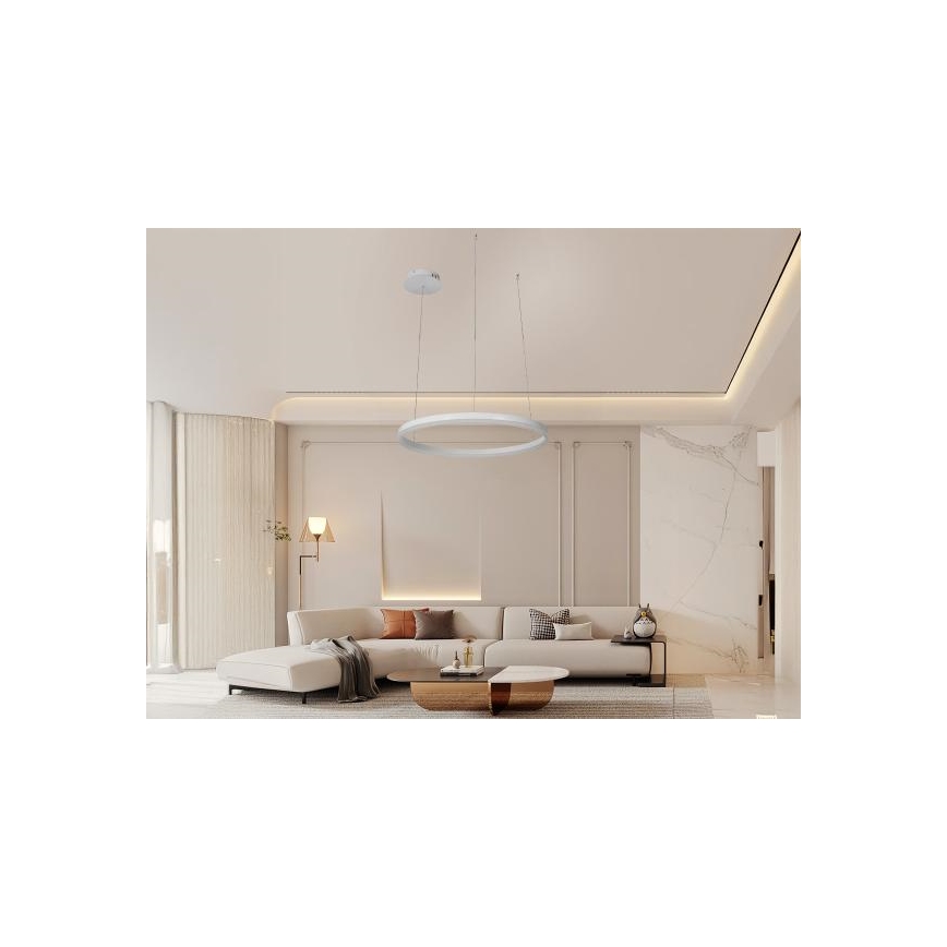 Dimmbare LED-Hängeleuchte LED/42W/230V 3000-6500K d 60 cm + Fernbedienung