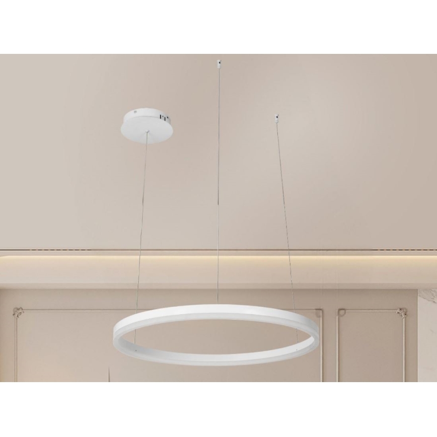 Dimmbare LED-Hängeleuchte LED/42W/230V 3000-6500K d 60 cm + Fernbedienung