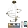 Dimmbare LED-Hängeleuchte LED/45W/230V 3000-6500K d 80 cm + Fernbedienung
